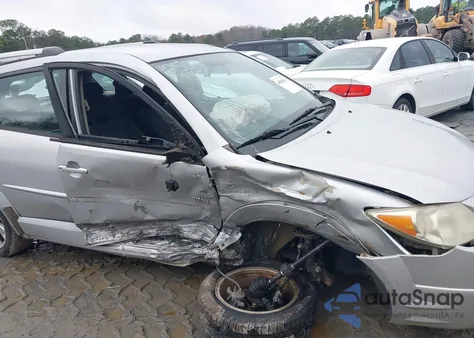 2005 Pontiac Vibe from USA, damaged, VIN 5Y2SL63815Z420504